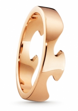FUSION 18ct Rose Gold End Ring