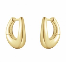 OFFSPRING Small Earhoops in 18ct Gold