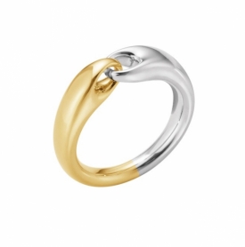 REFLECT Ring in Silver & 18ct yellow gold