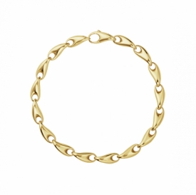 REFLECT Bracelet, Slim, in 18ct gold