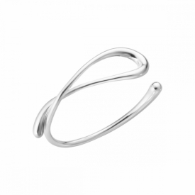MERCY Twist Bangle in Sterling Silver