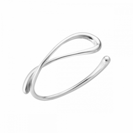 MERCY Twist Bangle in Sterling Silver