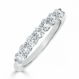 Kite Set Eternity Ring 0.70ct