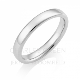 Luxury Court 3mm Platinum Wedding Ring