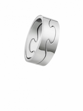 FUSION 2-Part 18ct White Gold Ring - 0